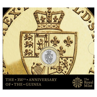 2013 £2 BU Coin Pack - 350th Anniversary of the Guinea